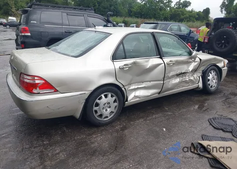 2004 Acura Rl 3.5 from USA, damaged, VIN JH4KA96604C007698